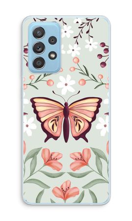 Butterfly in a floral world