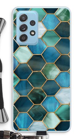 Hexagons in stained glass