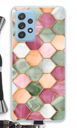 Hexagons in stained glass