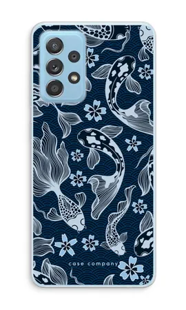 Midnight Koi, Samsung Galaxy A73 pehme ümbris