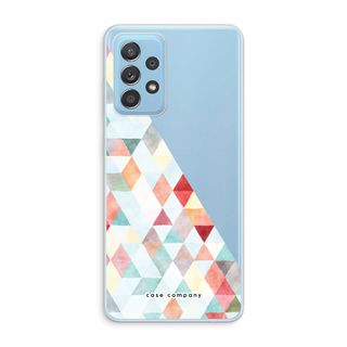 Coloured triangles pastel