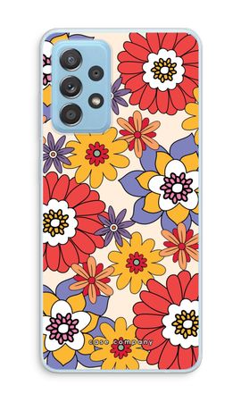 Retro Flowers - Yellow