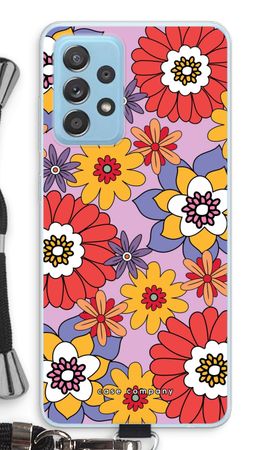 Retro Flowers - Purple