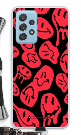 Schmelzender Smiley - Rot