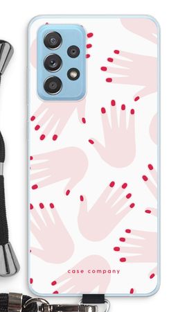 Hands pink