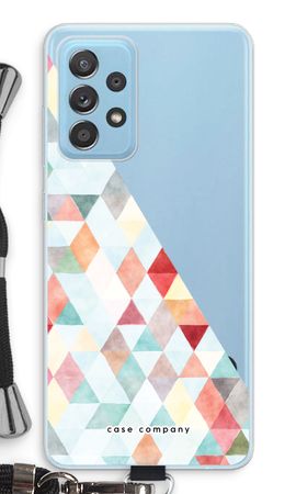 Pastellfarbene Dreiecke