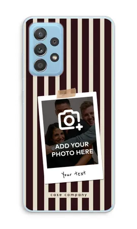 Polaroid - Retro, Samsung Galaxy A73 pehme ümbris