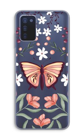 Butterfly in a floral world