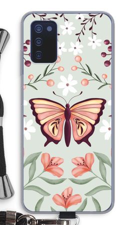 Butterfly in a floral world