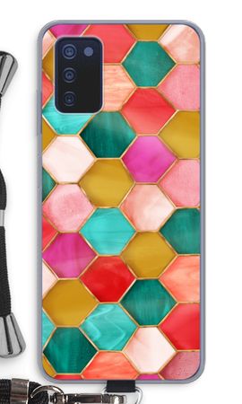 Hexagons in stained glass