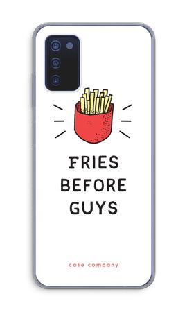 Fries before guys