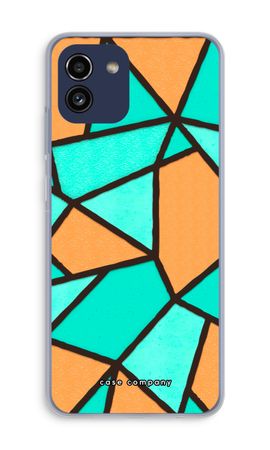 Stained glass - Orange