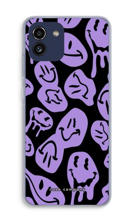Melting Smiley - Purple