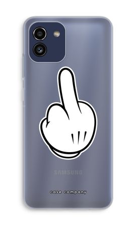 Middle finger black