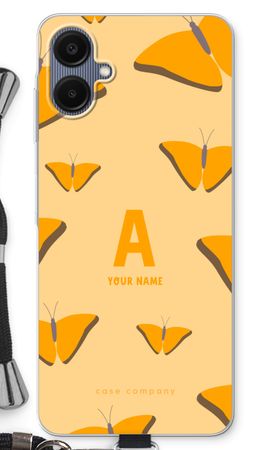Amber Butterflies Monogram