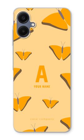Amber Butterflies Monogram