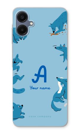 Playful Dogs Monogram