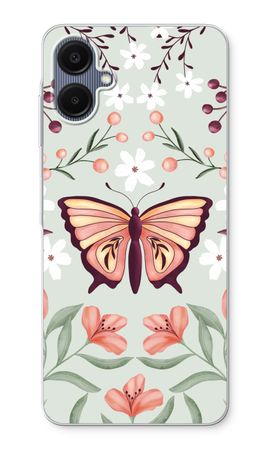 Butterfly in a floral world