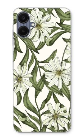 White flower pattern