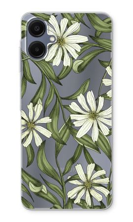 White flower pattern