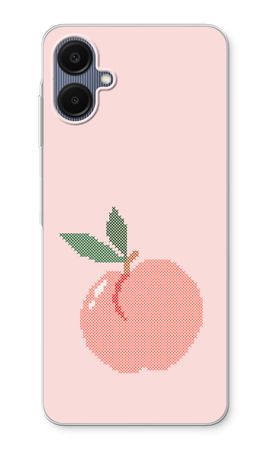 Stitched Peach