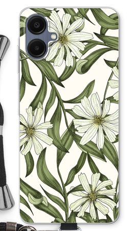 White flower pattern