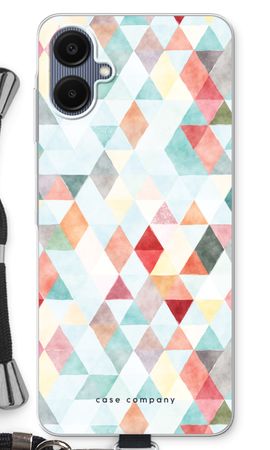 Coloured triangles pastel