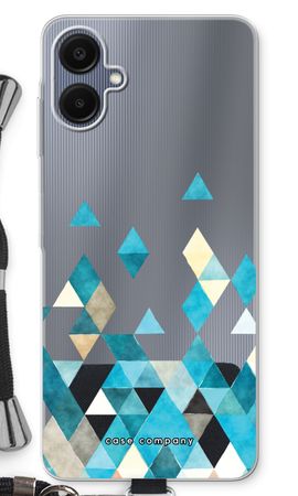 Coloured triangles blue