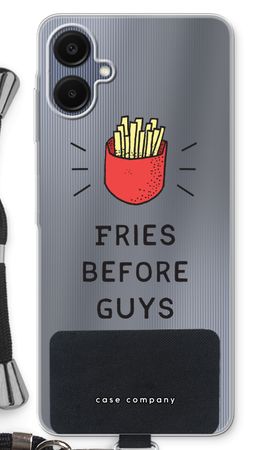 Fries before guys