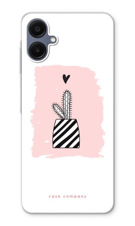 Black and white cactus