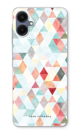 Coloured triangles pastel