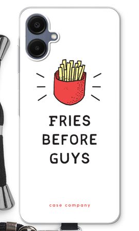 Fries before guys