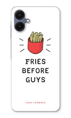 Fries before guys