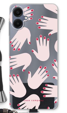 Hands pink
