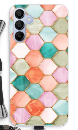 Hexagons in stained glass