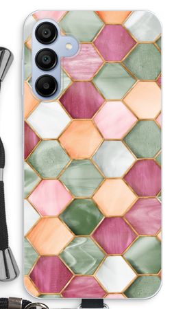 Hexagons in stained glass