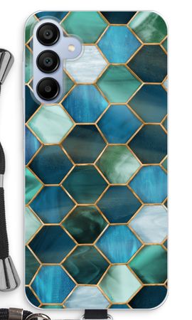 Hexagons in stained glass