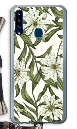 White flower pattern