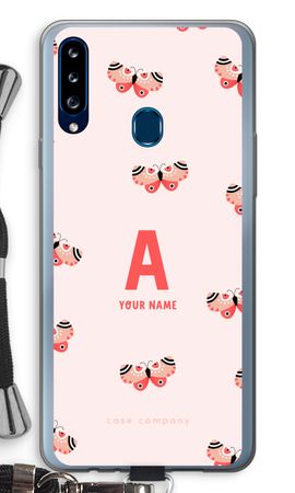 Rosy Butterflies Monogram