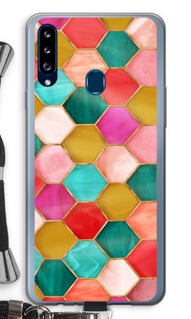 Hexagons in stained glass