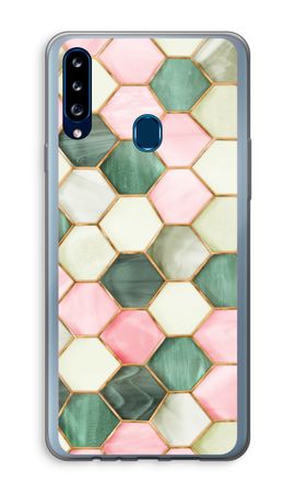 Hexagons in stained glass