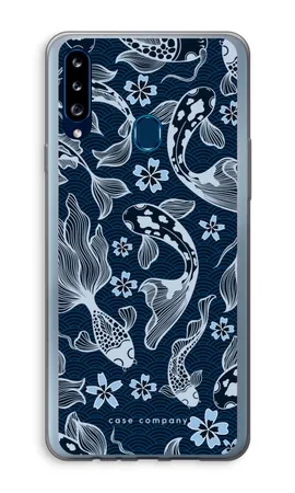 Midnight Koi, Samsung Galaxy A20s weiche Hülle