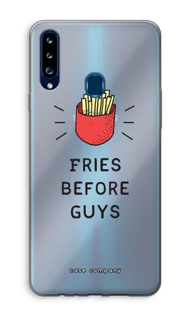 Fries before guys