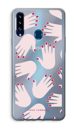 Hands pink