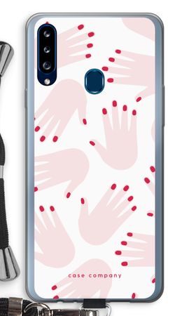 Hands pink