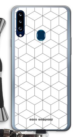 Cubes black and white