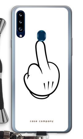 Middle finger white