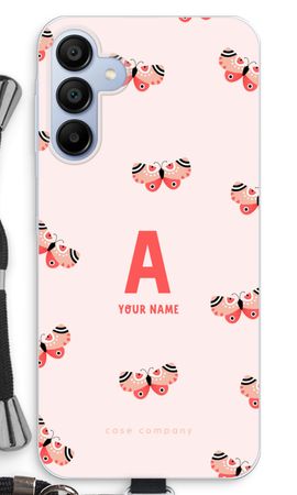Rosy Butterflies Monogram