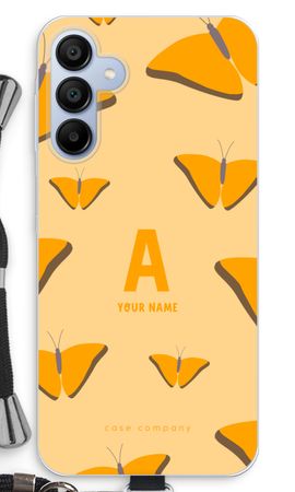 Amber Butterflies Monogram