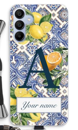 Monogram Blue tiles